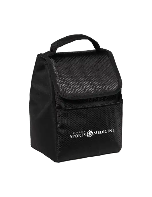 Lunch Bag Black Cooler w/Espanola Logo