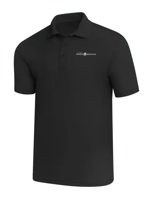 Black PosiCharge RacerMesh Polo w/Espanola Logo