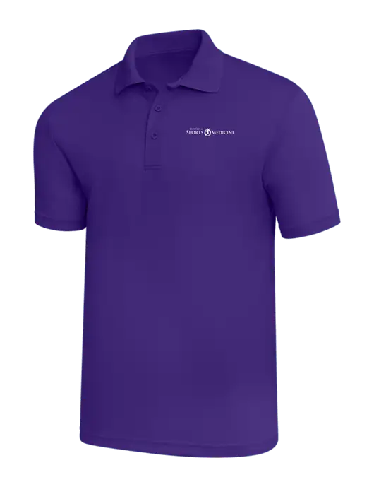 Purple PosiCharge RacerMesh Polo w/Espanola Logo