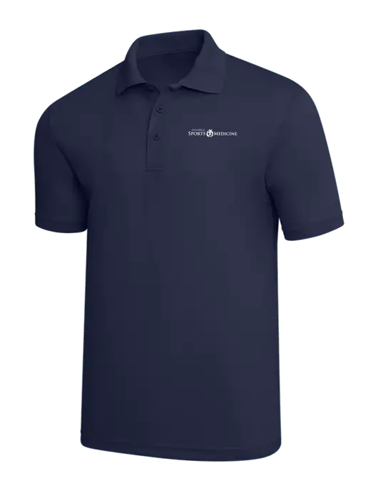 Navy PosiCharge RacerMesh Polo w/Espanola Logo