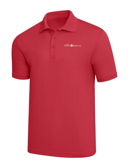 Red PosiCharge RacerMesh Polo w/Espanola Logo