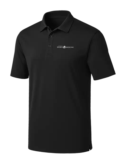 Black Silk Touch Performance Polo w/Espanola Logo