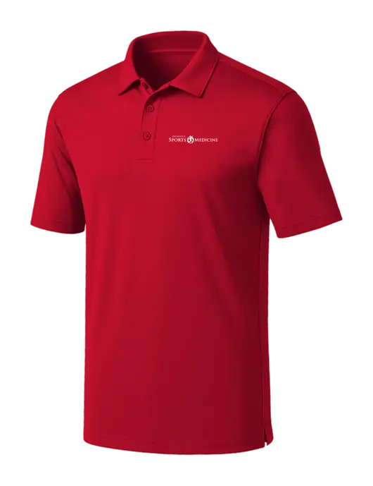 Red Silk Touch Performance Polo w/Espanola Logo