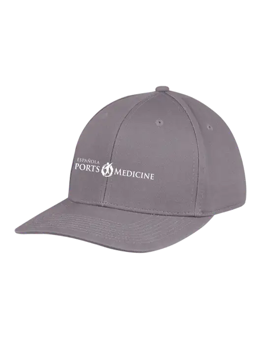 Premium Modern Structured Twill Charcoal Snapback Cap w/Espanola Logo