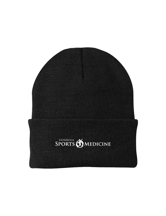 Black Knit Cap w/Espanola Logo