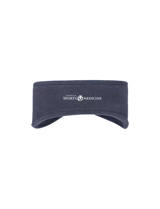 Navy Stretch Fleece Headband w/Espanola Logo