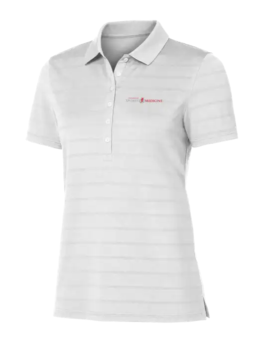 Callaway Womens Bright White Ventilated Polo w/Espanola Logo