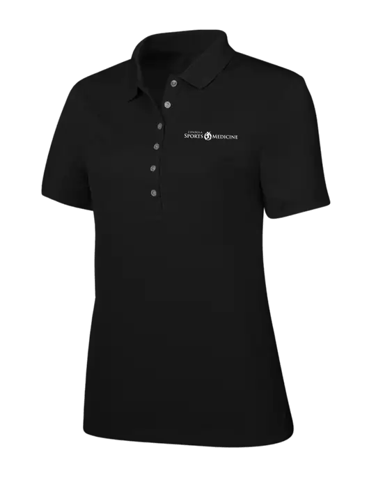 Callaway Womens Ottoman Black Polo w/Espanola Logo