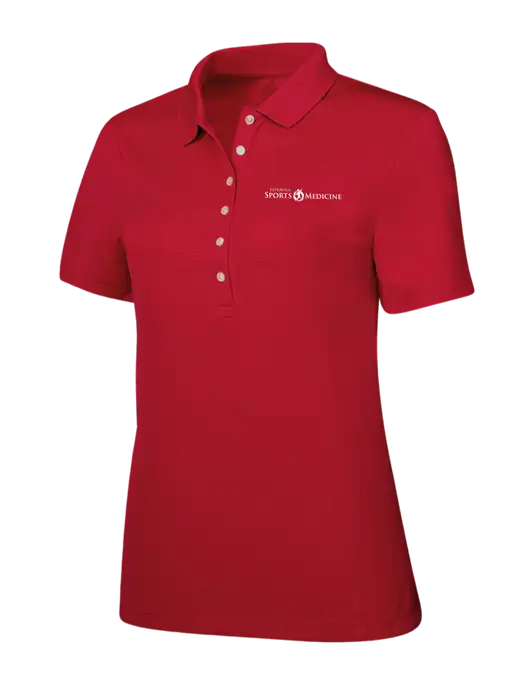 Callaway Womens Ottoman Red Polo w/Espanola Logo