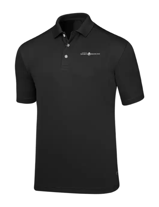 Callaway Core Black Performance Polo w/Espanola Logo