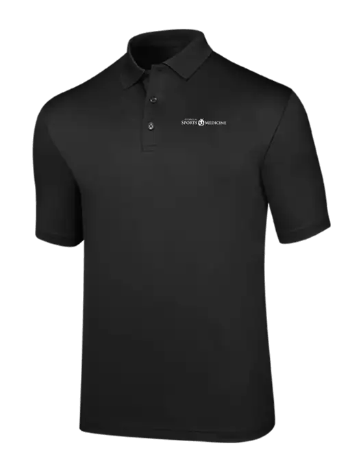 Callaway Opti-Dri Black Chev Polo w/Espanola Logo