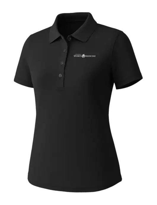 Callaway Womens Core Black Performance Polo w/Espanola Logo