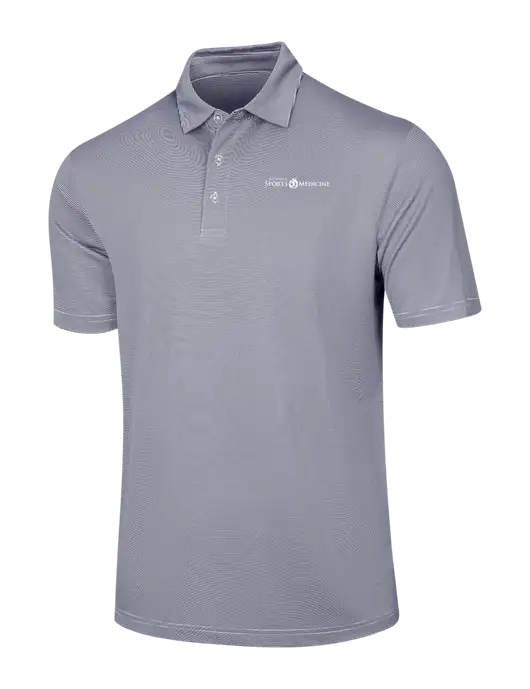 Callaway Navy Fine Line Stripe Polo w/Espanola Logo
