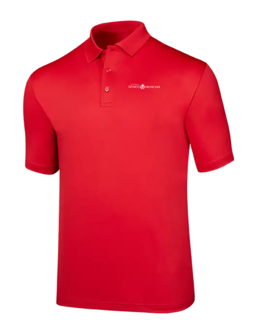 Callaway Opti-Dri Red Chev Polo w/Espanola Logo