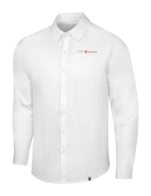 OGIO White Commuter Woven Shirt w/Espanola Logo