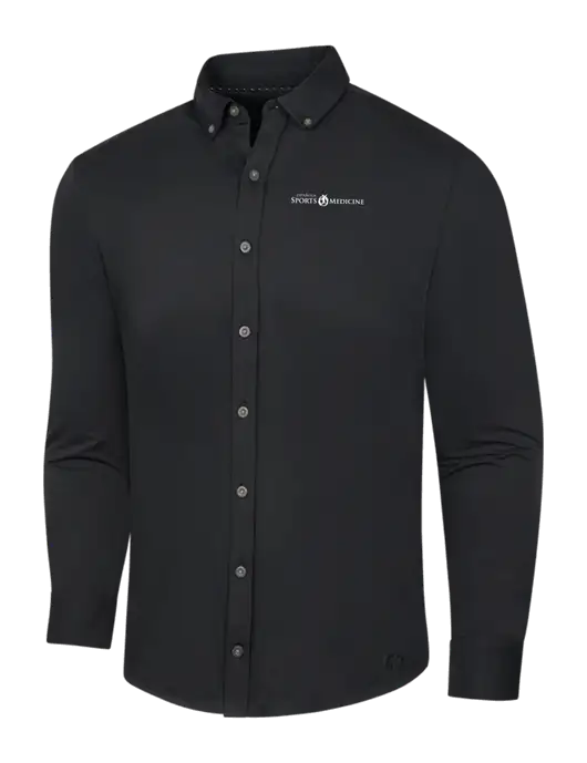 OGIO Blacktop Modern Code Stretch Button-Up Shirt w/Espanola Logo