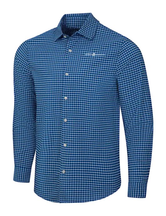 Navy/White City Stretch Shirt w/Espanola Logo
