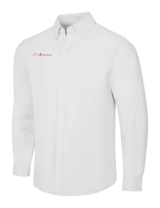 White SuperPro Oxford Shirt w/Espanola Logo