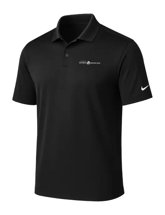 NIKE Black Victory Solid Polo w/Espanola Logo