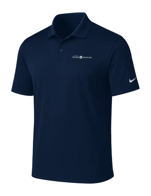 NIKE Navy Victory Solid Polo w/Espanola Logo