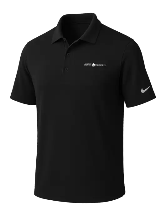 NIKE Black Dri-Fit Micro Pique Polo w/Espanola Logo