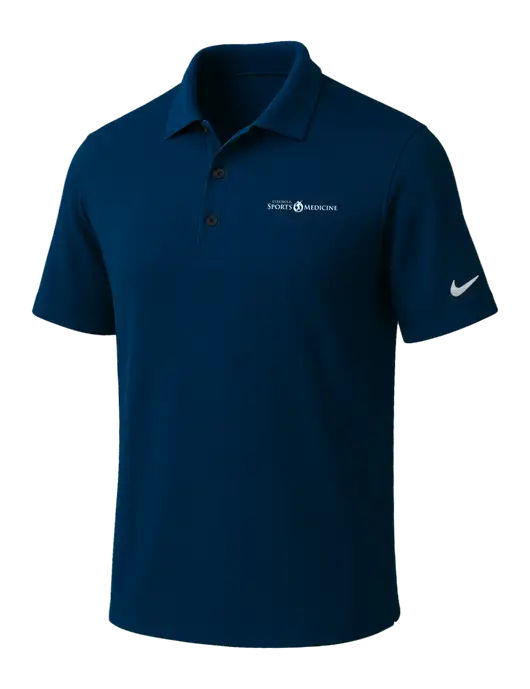 NIKE Navy Dri-Fit Micro Pique Polo w/Espanola Logo