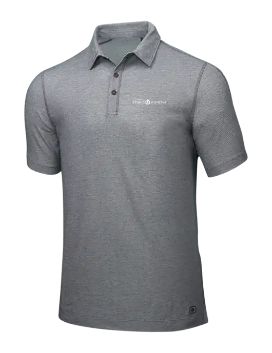 OGIO Medium Grey ONYX Polo w/Espanola Logo