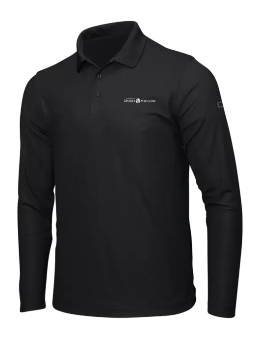 OGIO Blacktop Caliber 2.0 Long Sleeve Polo w/Espanola Logo