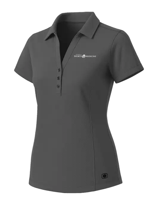 OGIO Womens Medium Grey ONYX Polo w/Espanola Logo