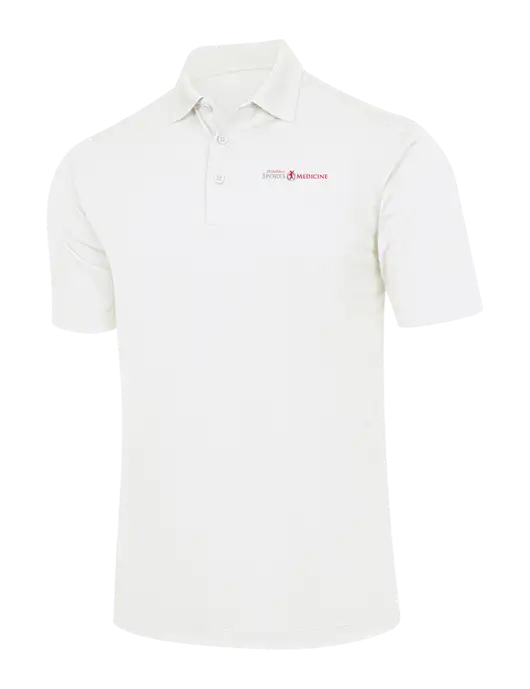 White Micropique Sport-Wick Polo w/Espanola Logo
