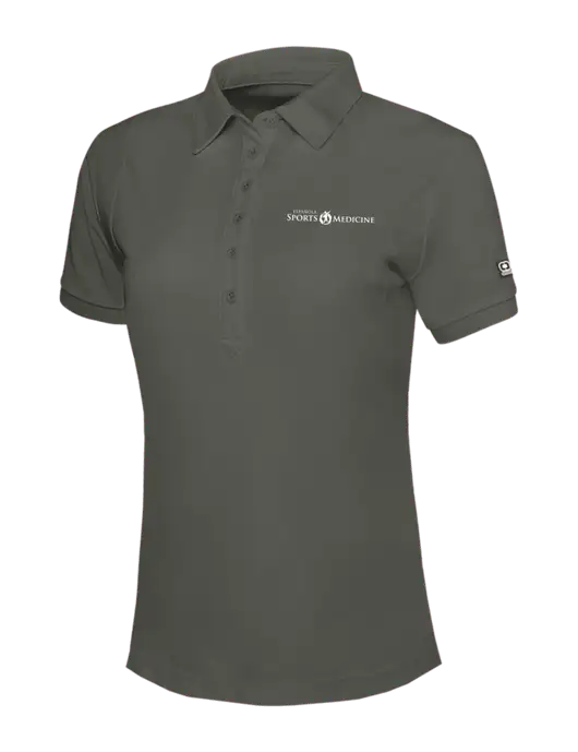 OGIO Womens Medium Grey Jewel Polo w/Espanola Logo