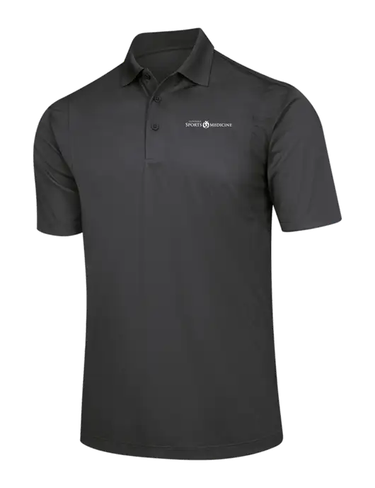 Dark Grey Micropique Sport-Wick Polo w/Espanola Logo