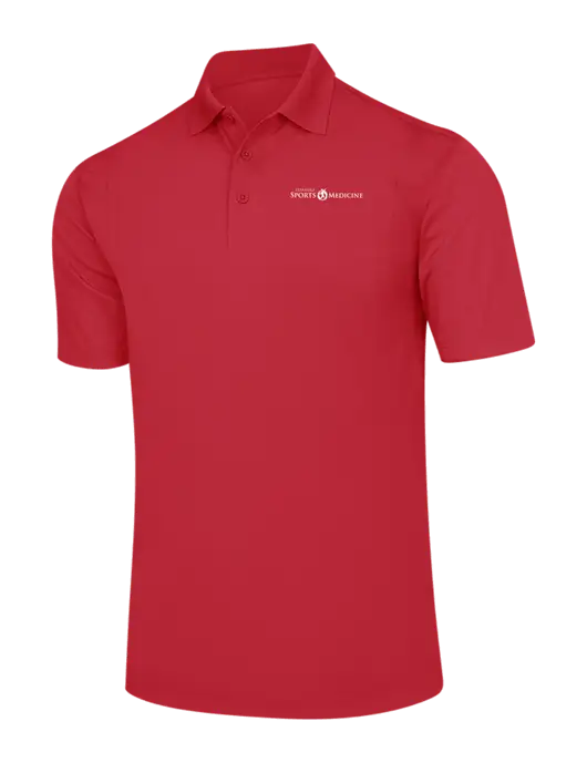 Red Micropique Sport-Wick Polo w/Espanola Logo