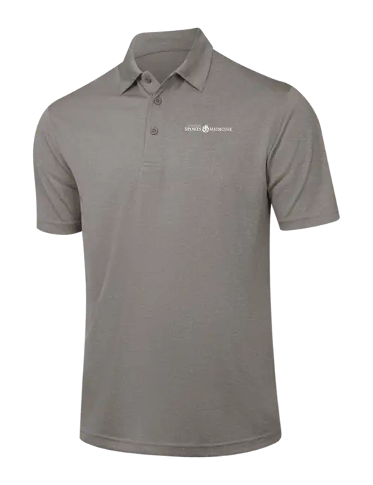 Medium Grey Heather Contender Polo w/Espanola Logo