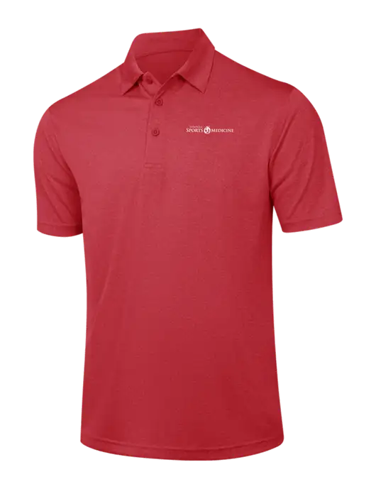 Red Heather Contender Polo w/Espanola Logo