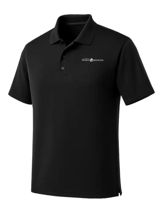 Black Dry Zone UV Micro Mesh Polo w/Espanola Logo