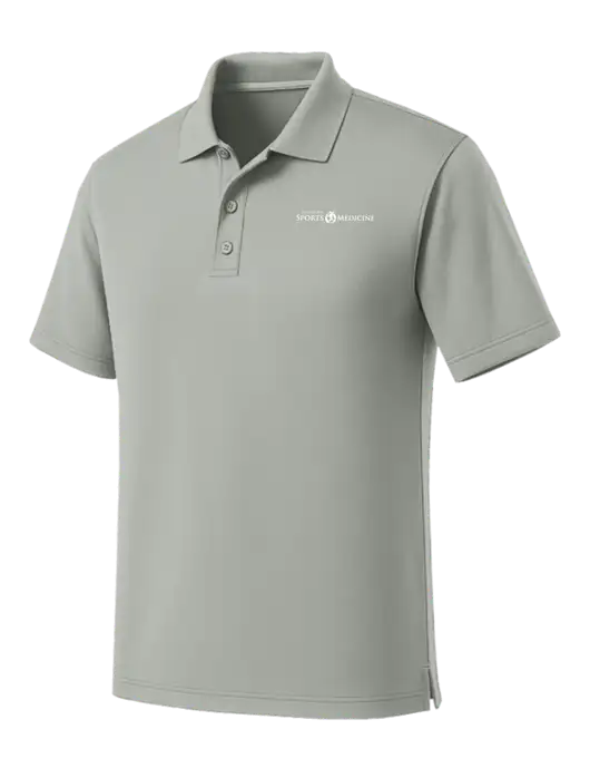 Light Grey Dry Zone UV Micro Mesh Polo w/Espanola Logo