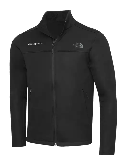 North Face Black Ridgewall Soft Shell Jacket w/Espanola Logo