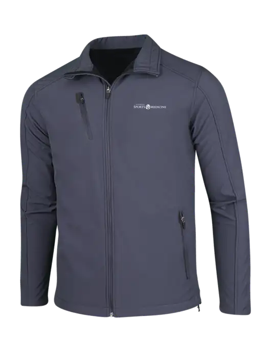 Dark Grey Welded Softshell Jacket w/Espanola Logo