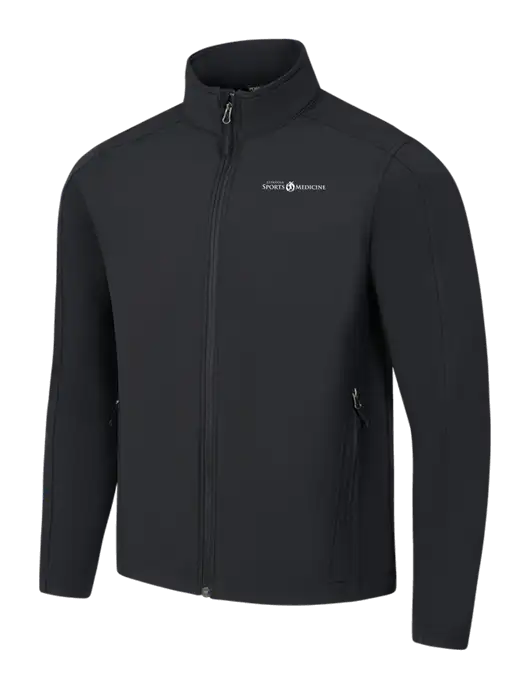 Black Core Soft Shell Jacket w/Espanola Logo