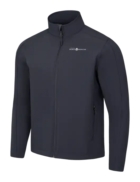 Charcoal Grey Core Soft Shell Jacket w/Espanola Logo