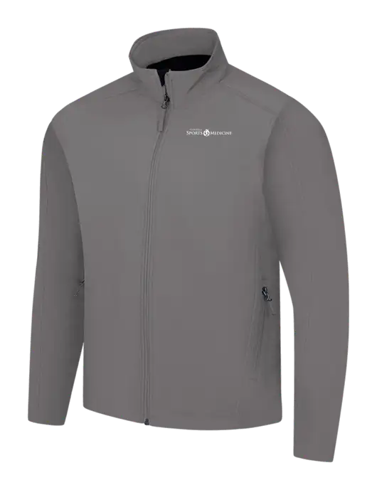 Medium Grey Core Soft Shell Jacket w/Espanola Logo