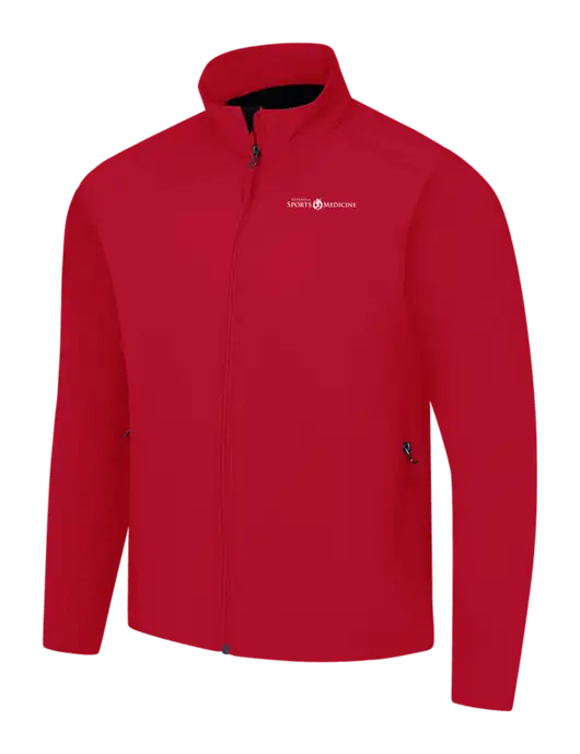 Red Core Soft Shell Jacket w/Espanola Logo