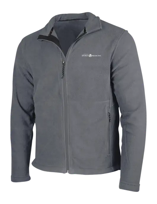 Medium Grey Fleece Jacket w/Espanola Logo