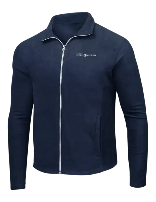 Navy Microfleece Jacket w/Espanola Logo