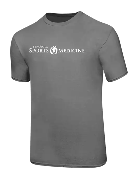 Ring Spun Medium Grey 4.5 oz T-Shirt w/Espanola Logo