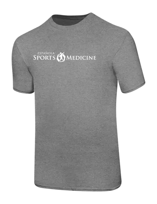 Ring Spun Light Heather Grey 4.5 oz T-Shirt w/Espanola Logo