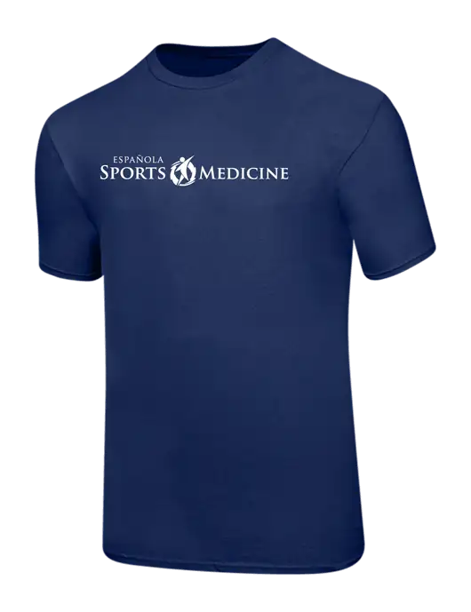 Ring Spun Navy 4.5 oz T-Shirt w/Espanola Logo