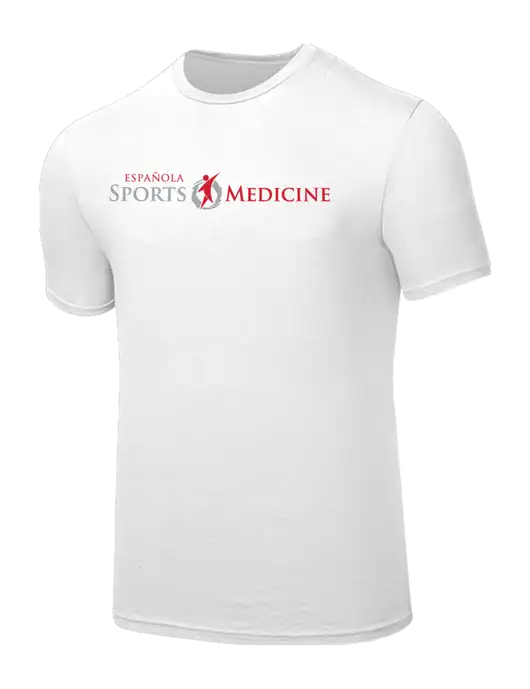 Seriously Soft White T-Shirt w/Espanola Logo