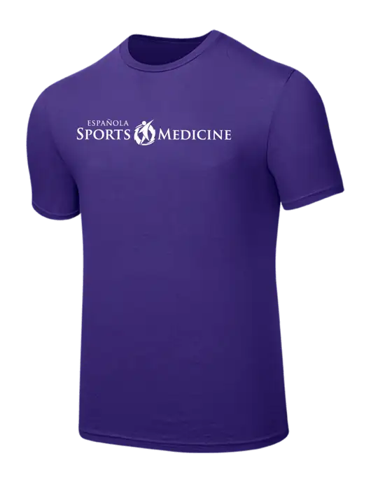 Seriously Soft Purple T-Shirt w/Espanola Logo